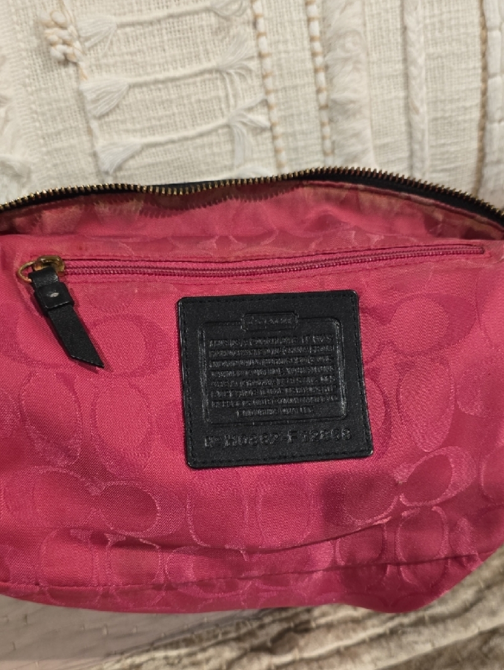 Black Leather Shoulder Bag with Front Turn-Lock Pockets - Picture 7 of 10